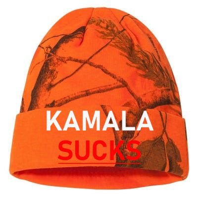 Kamala Harris Sucks Kati Licensed 12" Camo Beanie