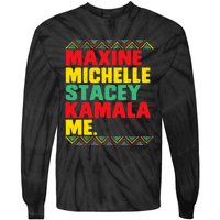 Kamala Harris Stacey Abrams Keisha Lance Bottoms Michelle Tie-Dye Long Sleeve Shirt