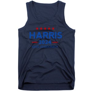 Kamala Harris Save Democracy 2024 For President Campaign Gift Tank Top