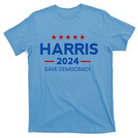 Kamala Harris Save Democracy 2024 For President Campaign Gift T-Shirt