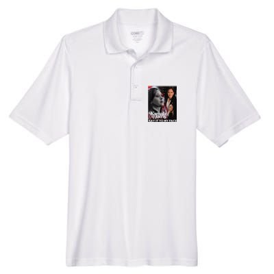 Kamala Harris Say It To My Face Men's Origin Performance Pique Polo