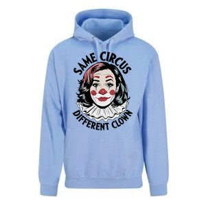 Kamala Harris Same Circus Diffeent Clown Unisex Surf Hoodie