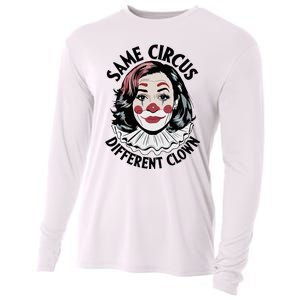 Kamala Harris Same Circus Diffeent Clown Cooling Performance Long Sleeve Crew