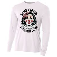 Kamala Harris Same Circus Diffeent Clown Cooling Performance Long Sleeve Crew