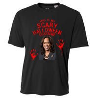 Kamala Harris Scary Halloween Gag President Costume Cooling Performance Crew T-Shirt