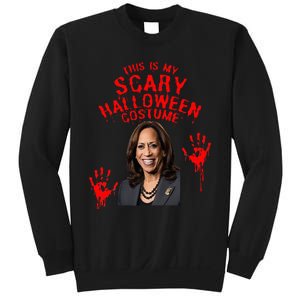 Kamala Harris Scary Halloween Gag President Costume Sweatshirt