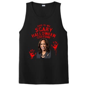 Kamala Harris Scary Halloween Gag President Costume PosiCharge Competitor Tank