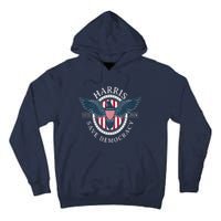 Kamala Harris Save Democracy Vote 2024 Tall Hoodie