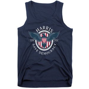 Kamala Harris Save Democracy Vote 2024 Tank Top