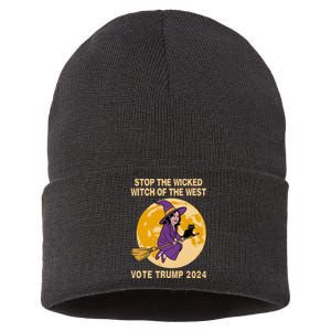 Kamala Harris Stop The Wicked Witch Of The West Sustainable Knit Beanie