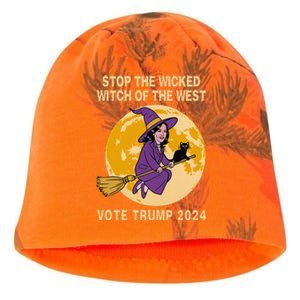 Kamala Harris Stop The Wicked Witch Of The West Kati - Camo Knit Beanie