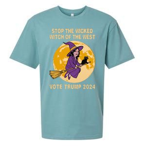 Kamala Harris Stop The Wicked Witch Of The West Sueded Cloud Jersey T-Shirt