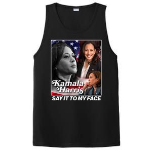 Kamala Harris Say It To My Face 2024 Election PosiCharge Competitor Tank