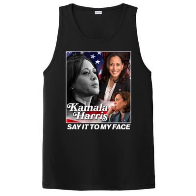 Kamala Harris Say It To My Face 2024 Election PosiCharge Competitor Tank