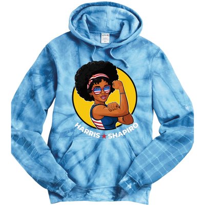 Kamala Harris Shapiro 2024 Tie Dye Hoodie