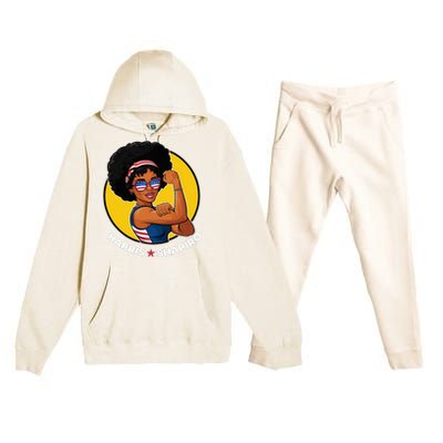 Kamala Harris Shapiro 2024 Premium Hooded Sweatsuit Set