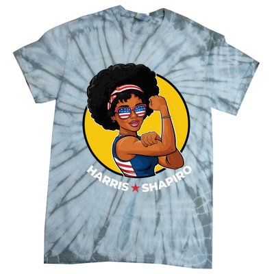 Kamala Harris Shapiro 2024 Tie-Dye T-Shirt