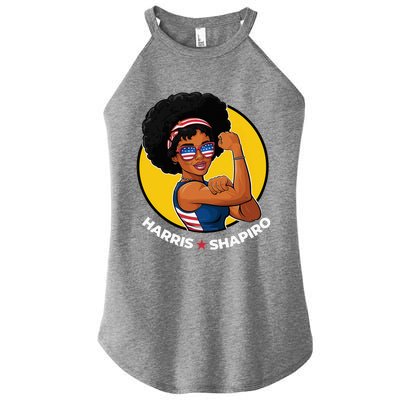 Kamala Harris Shapiro 2024 Women’s Perfect Tri Rocker Tank