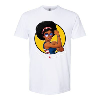 Kamala Harris Shapiro 2024 Softstyle CVC T-Shirt