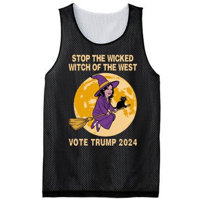 Kamala Harris Stop The Wicked Witch Of The West Mesh Reversible Basketball Jersey Tank