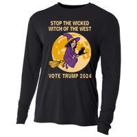 Kamala Harris Stop The Wicked Witch Of The West Cooling Performance Long Sleeve Crew