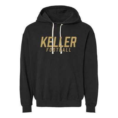 Keller High School Football Team Garment-Dyed Fleece Hoodie