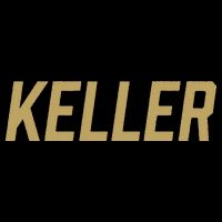 Keller High School Team Logo Stripe Pom Pom Beanie