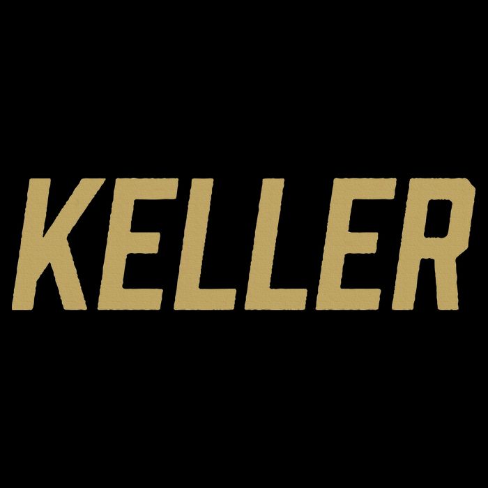 Keller High School Team Logo Stripe Pom Pom Beanie