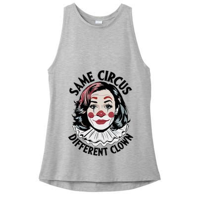 Kamala Harris Same Circus Diffeent Clown Ladies PosiCharge Tri-Blend Wicking Tank