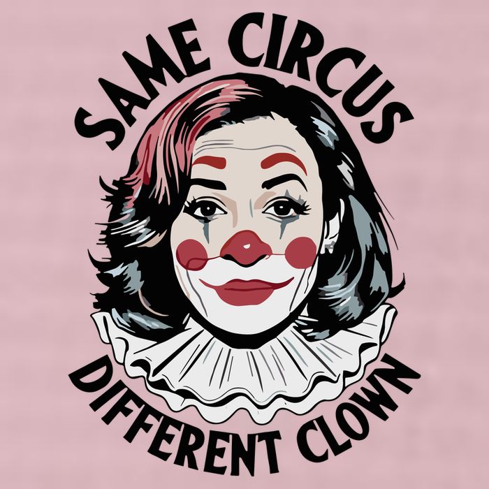 Kamala Harris Same Circus Diffeent Clown 25L Jumbo Tote