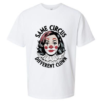 Kamala Harris Same Circus Diffeent Clown Sueded Cloud Jersey T-Shirt