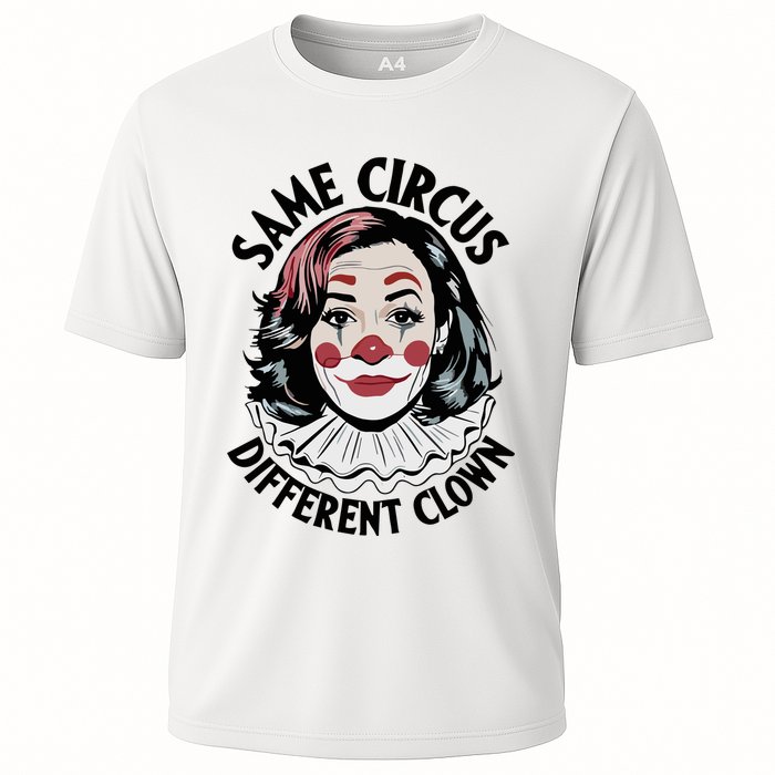 Kamala Harris Same Circus Diffeent Clown Cooling Performance Crew T-Shirt