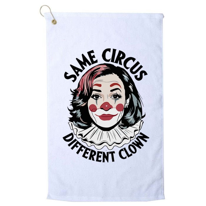 Kamala Harris Same Circus Diffeent Clown Golf Towel