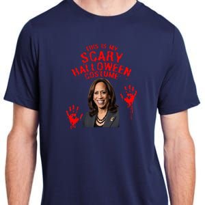 Kamala Harris Scary Halloween Gag President Costume Adult ChromaSoft Performance T-Shirt