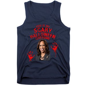 Kamala Harris Scary Halloween Gag President Costume Tank Top