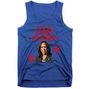 Kamala Harris Scary Halloween Gag President Costume Tank Top