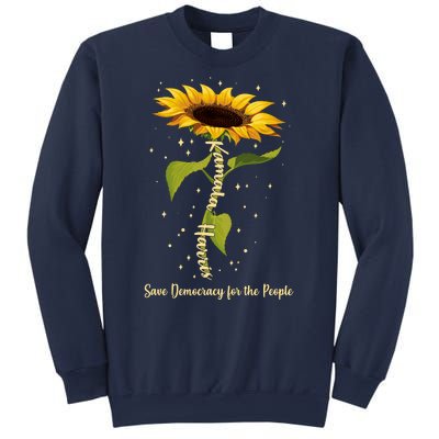 Kamala Harris Save Democracy For The People Sunflower Sweatshirt