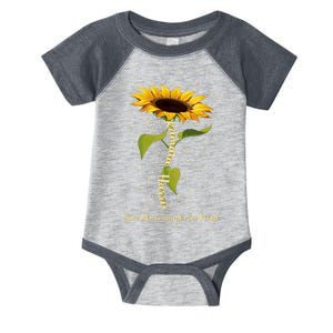 Kamala Harris Save Democracy For The People Sunflower Infant Baby Jersey Bodysuit