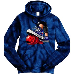 Kamala Harris Supporter There Glass Everywhere Tie Dye Hoodie