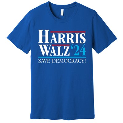 Kamala Harris Tim Walz Waltz 2024 Vice President Election Gift Premium T-Shirt