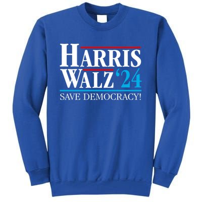 Kamala Harris Tim Walz Waltz 2024 Vice President Election Gift Tall Sweatshirt