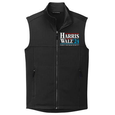 Kamala Harris Tim Walz Waltz 2024 Vice President Election Gift Collective Smooth Fleece Vest