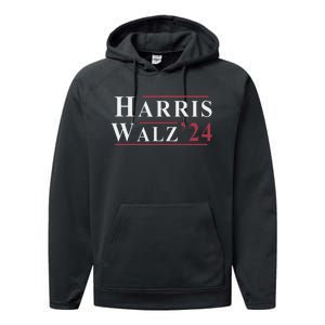 Kamala Harris Tim Walz 2024 Democrat Elections Performance Fleece Hoodie