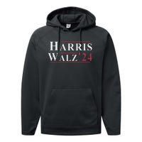 Kamala Harris Tim Walz 2024 Democrat Elections Performance Fleece Hoodie