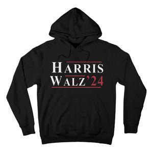 Kamala Harris Tim Walz 2024 Democrat Elections Tall Hoodie