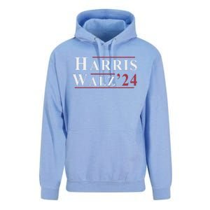 Kamala Harris Tim Walz 2024 Democrat Elections Unisex Surf Hoodie