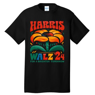 Kamala Harris Tim Walz 2024 Peace Lgbt Harris Walz Waltz Tall T-Shirt