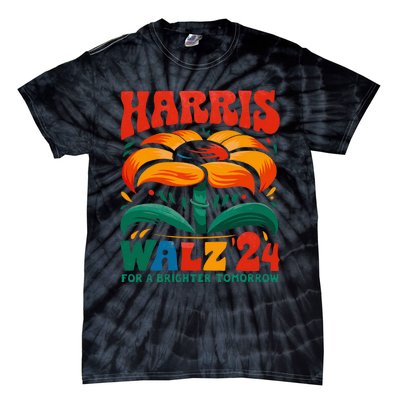 Kamala Harris Tim Walz 2024 Peace Lgbt Harris Walz Waltz Tie-Dye T-Shirt