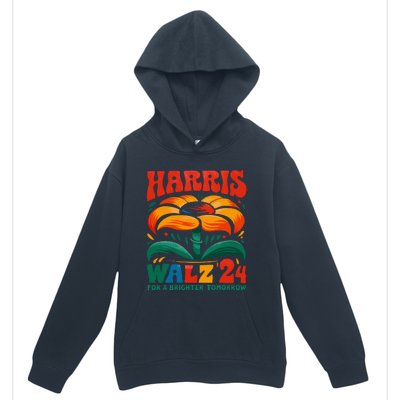 Kamala Harris Tim Walz 2024 Peace Lgbt Harris Walz Waltz Urban Pullover Hoodie