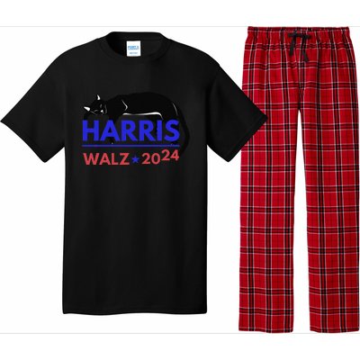 Kamala Harris Tim Walz Harris Waltz 2024 Harris Cat Pajama Set